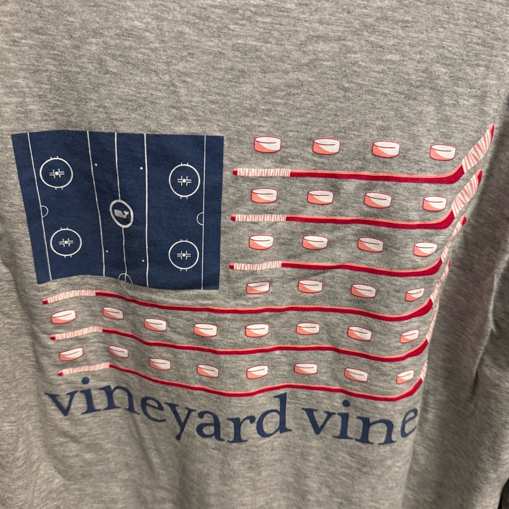 Vineyard Vines Ice Hockey Flag T-Shirt